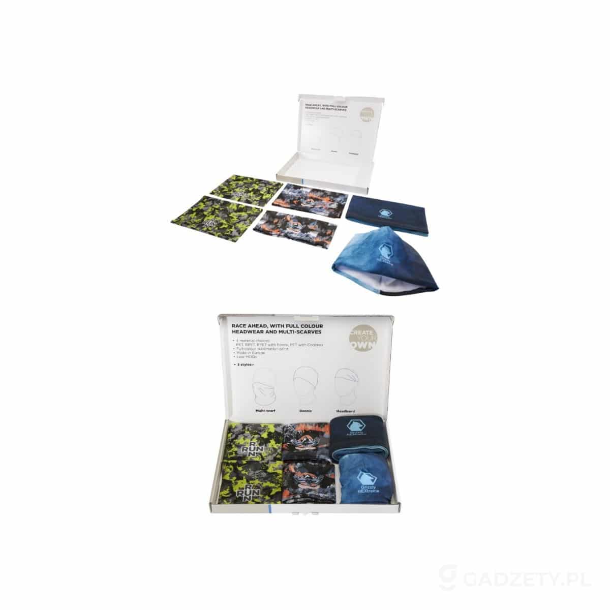 PFC-1PW011-wariant-watermark Pudełko z nakryciami głowy z drukiem sublimacyjnym – zdjęcia produktu