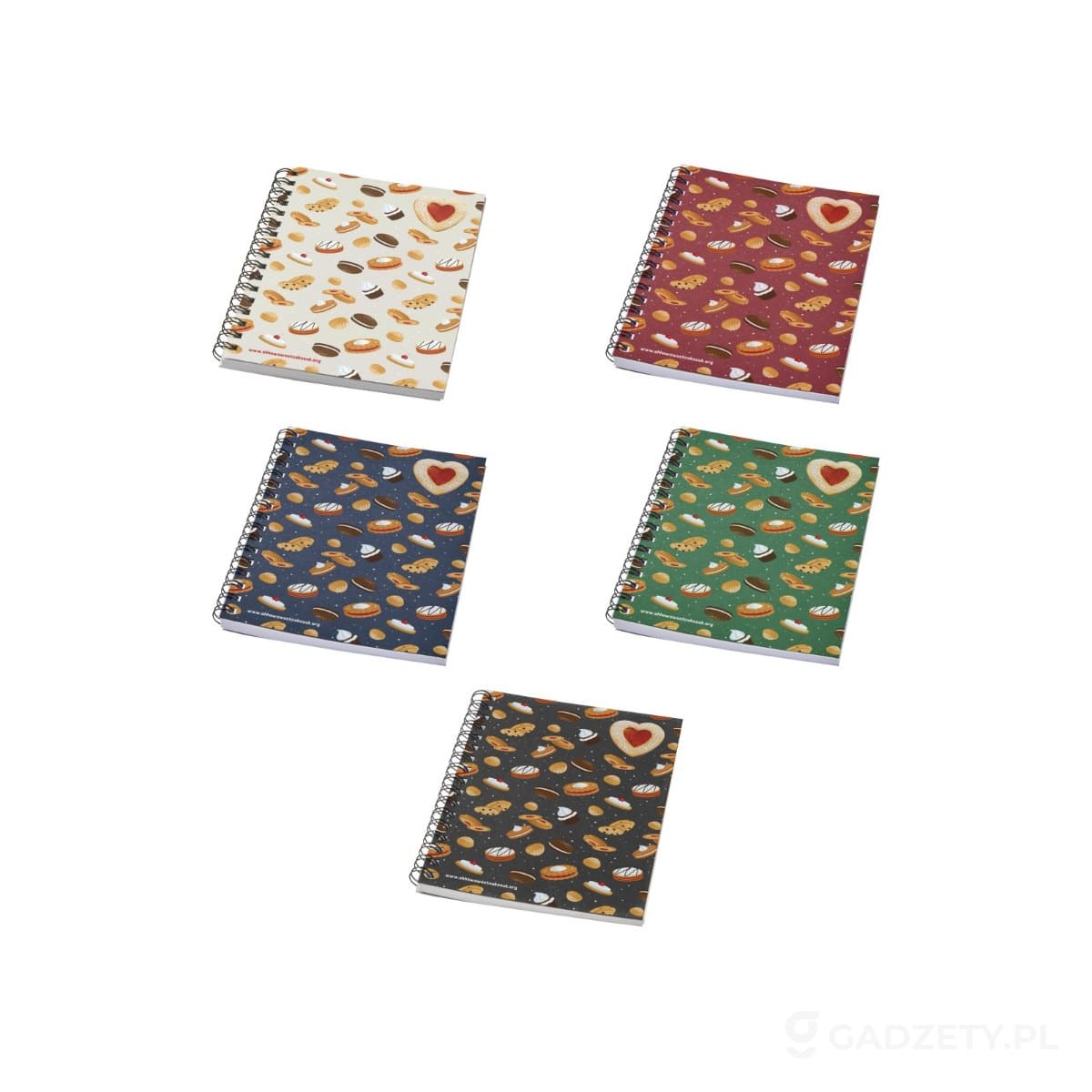 PFC-210188-kolorow-watermark Desk-Mate® kolorowy kołonotatnik A6 z materiałów z recyklingu – dostępne kolory