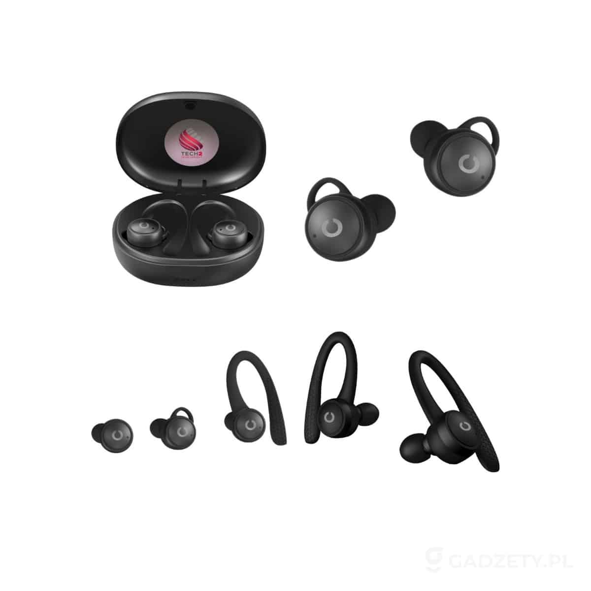PFC-2PA067-wariant-watermark Sportowe słuchawki douszne Prixton TWS160S Bluetooth® 5.0 – zdjęcia produktu