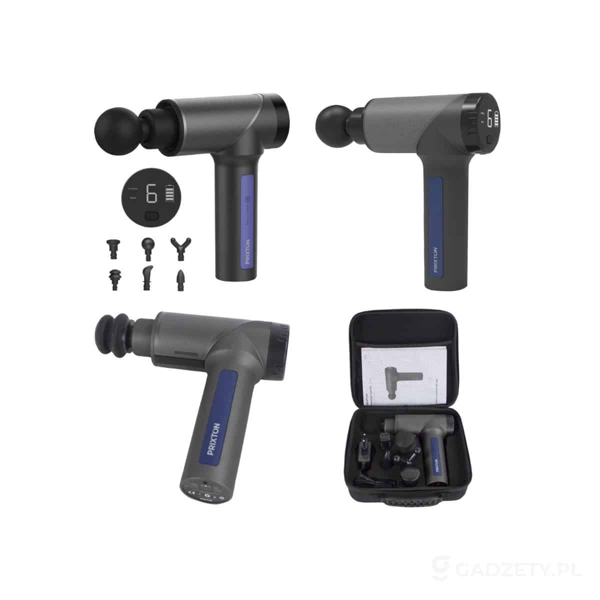 PFC-2PA072-wariant-watermark Pistolet do masażu Prixton MGF100 – zdjęcia produktu