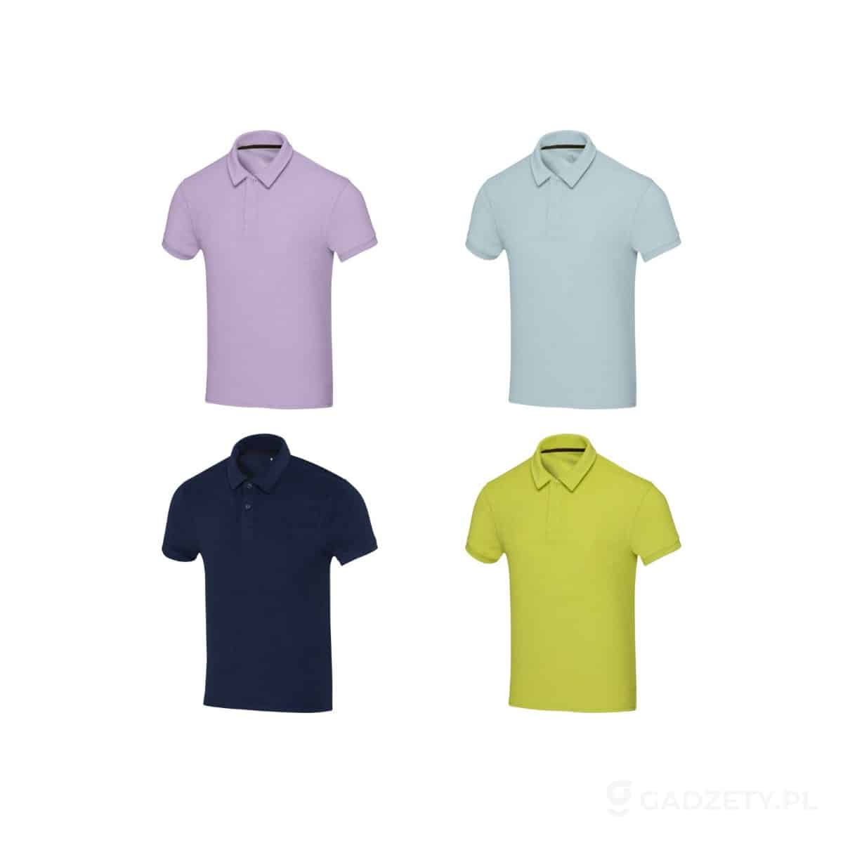 Koszulka polo Akoya, unisex, z materiału frotte z recyklingu – dostępne kolory