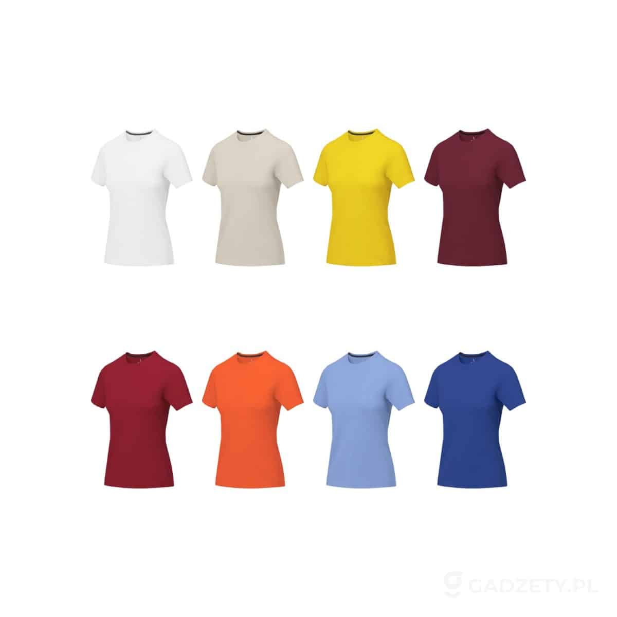 PFC-38012-kolorow-watermark Damski t-shirt Nanaimo z krótkim rękawem – dostępne kolory