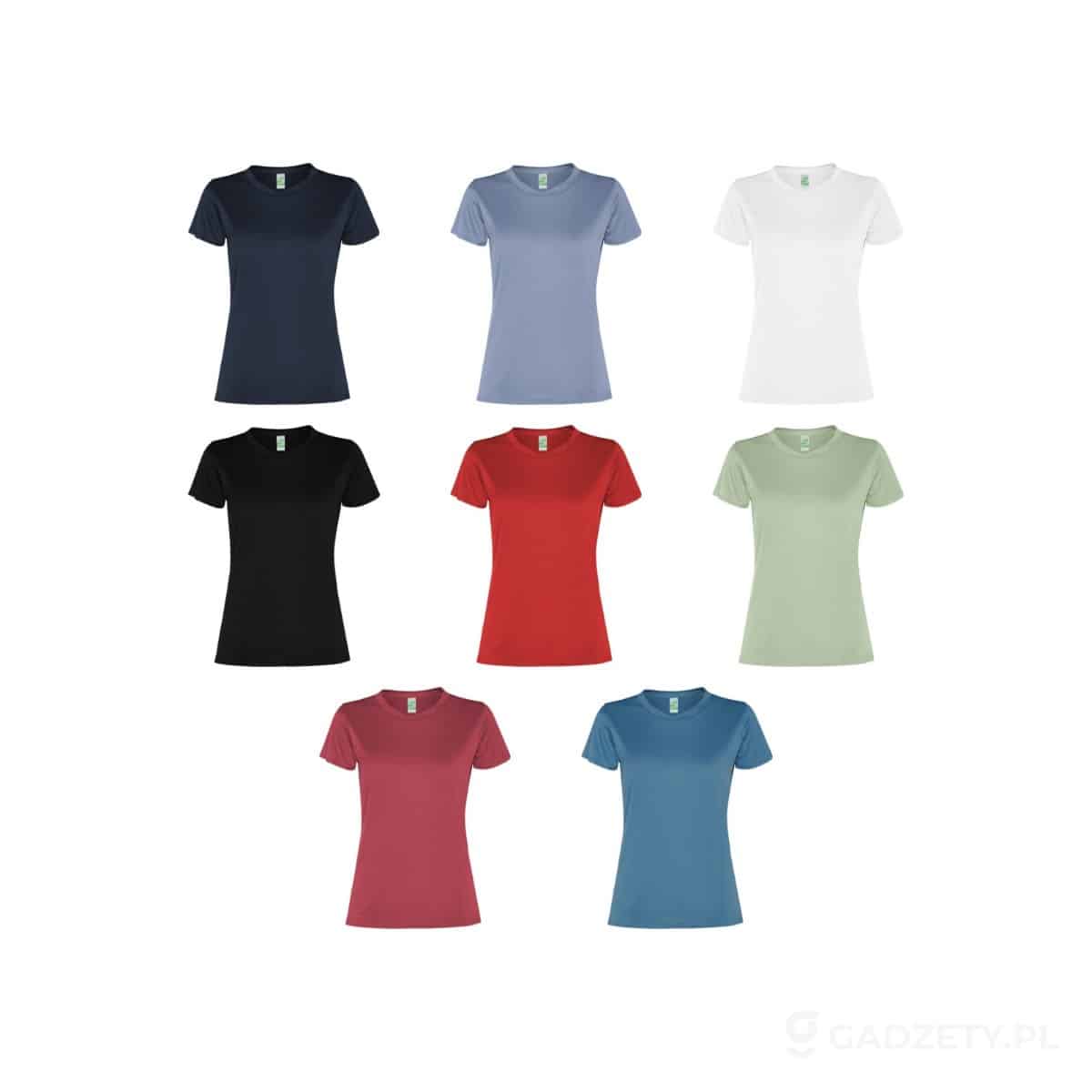 PFC-R0305-kolorow-watermark Damski t-shirt z krótkim rękawem Slam – dostępne kolory