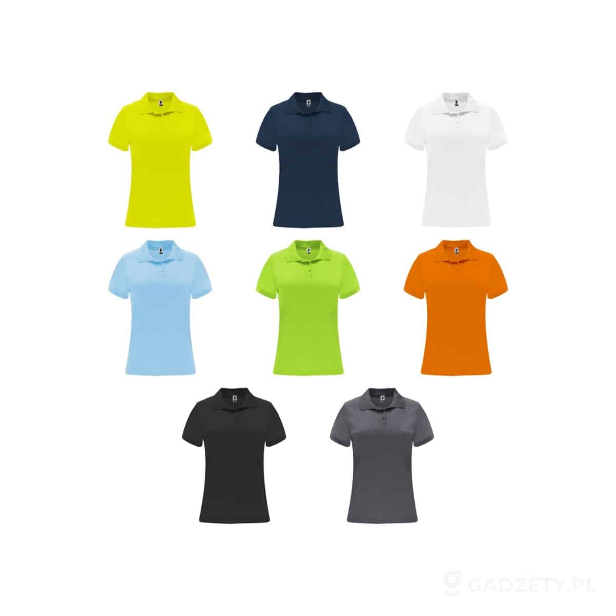 PFC-R0410-kolorow-watermark Monzha sportowa koszulka damska polo z krótkim rękawem – dostępne kolory