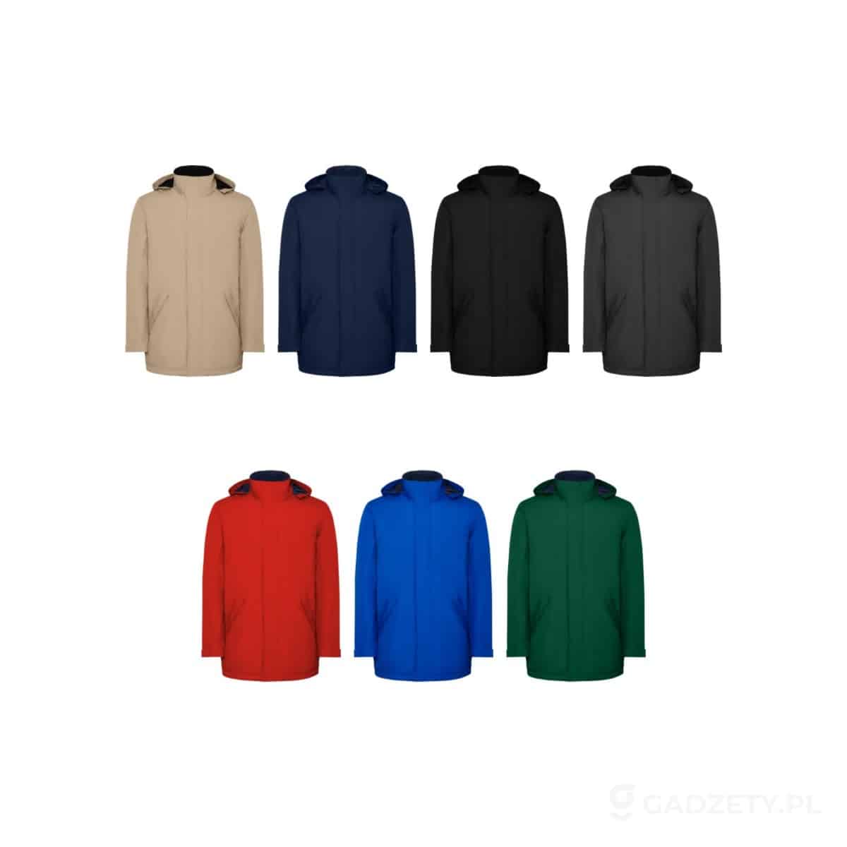 PFC-R5072-kolorow-watermark America męska ocieplana kurtka typu parka – dostępne kolory