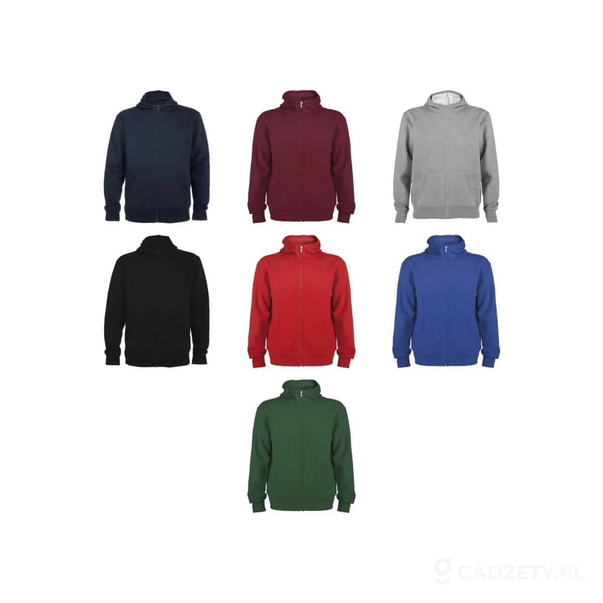 PFC-R6421-kolorow-watermark Montblanc bluza unisex z kapturem z suwakiem na całej długości – dostępne kolory