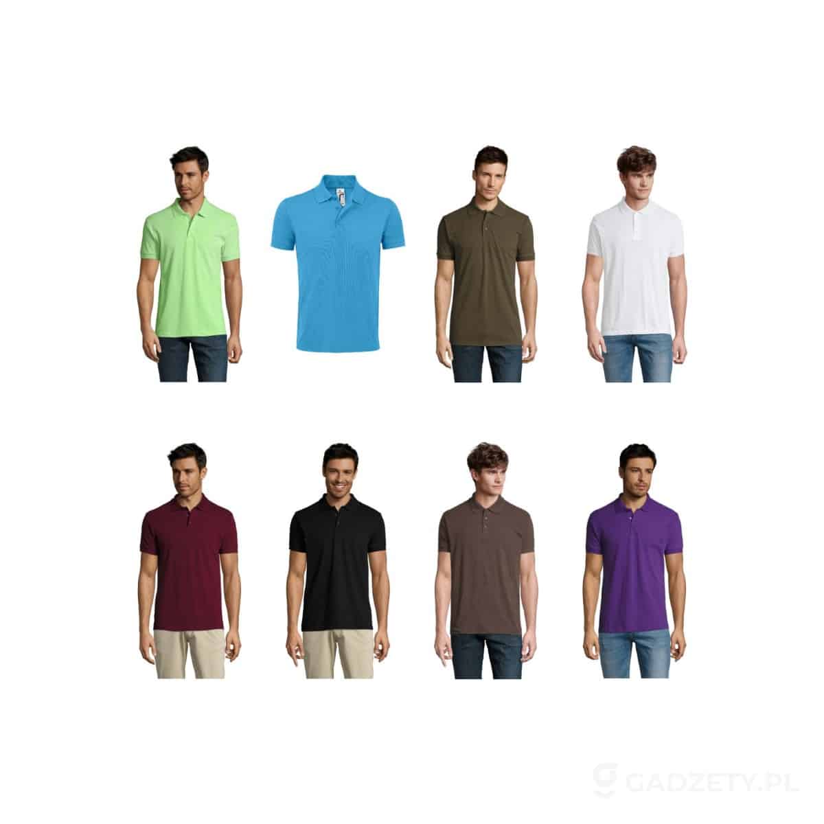 S00571-kolorow-watermark PRIME Męskie polo 200g PRIME MEN – dostępne kolory