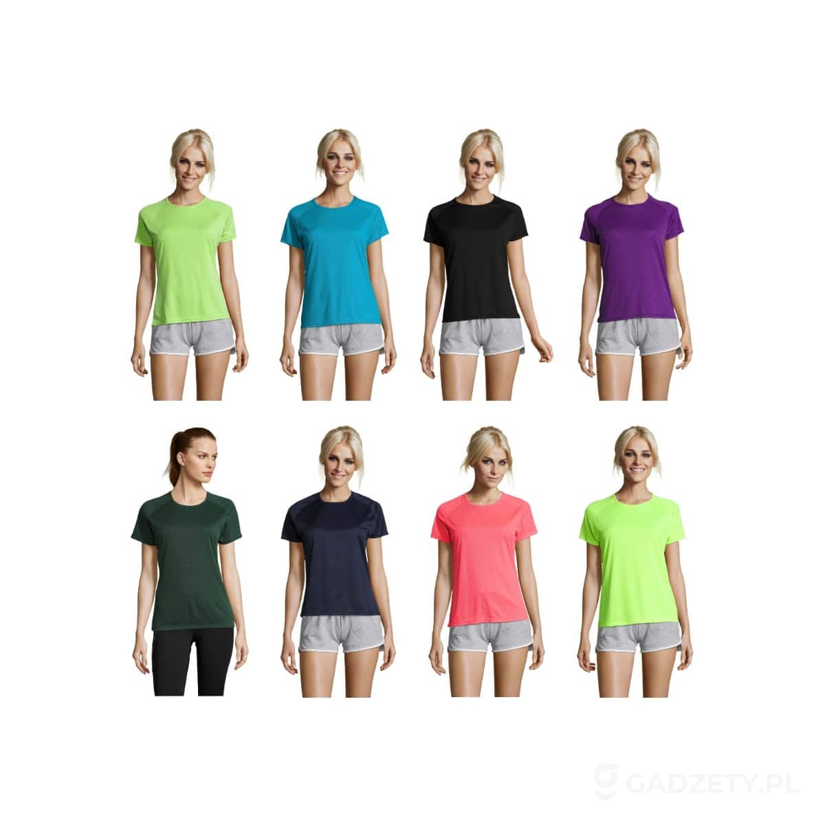 S01159-kolorow-watermark SPORTY Damski T-Shirt 140g SPORTY WOMEN – dostępne kolory