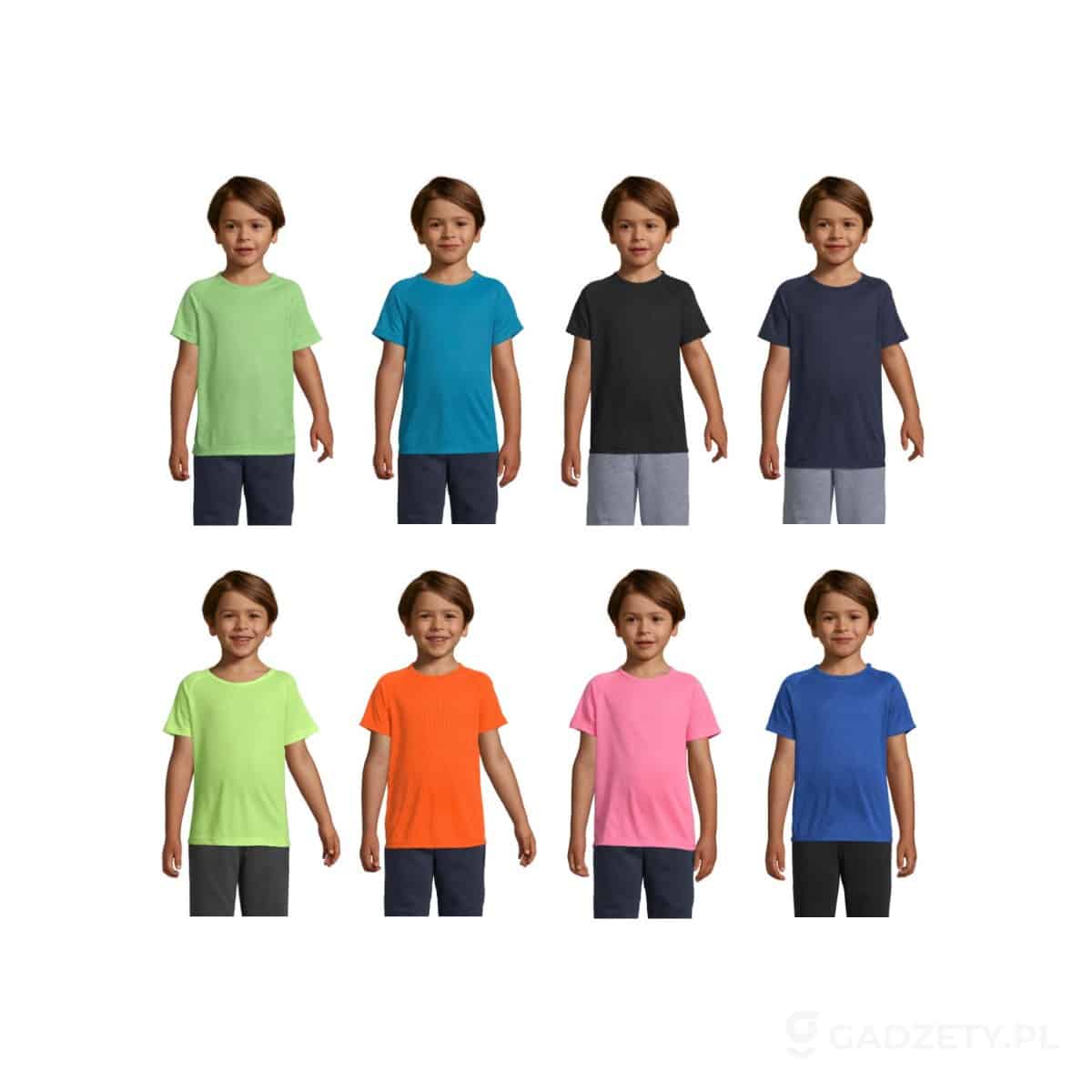 S01166-kolorow-watermark SPORTY Dziecięcy T-Shirt SPORTY KIDS – dostępne kolory