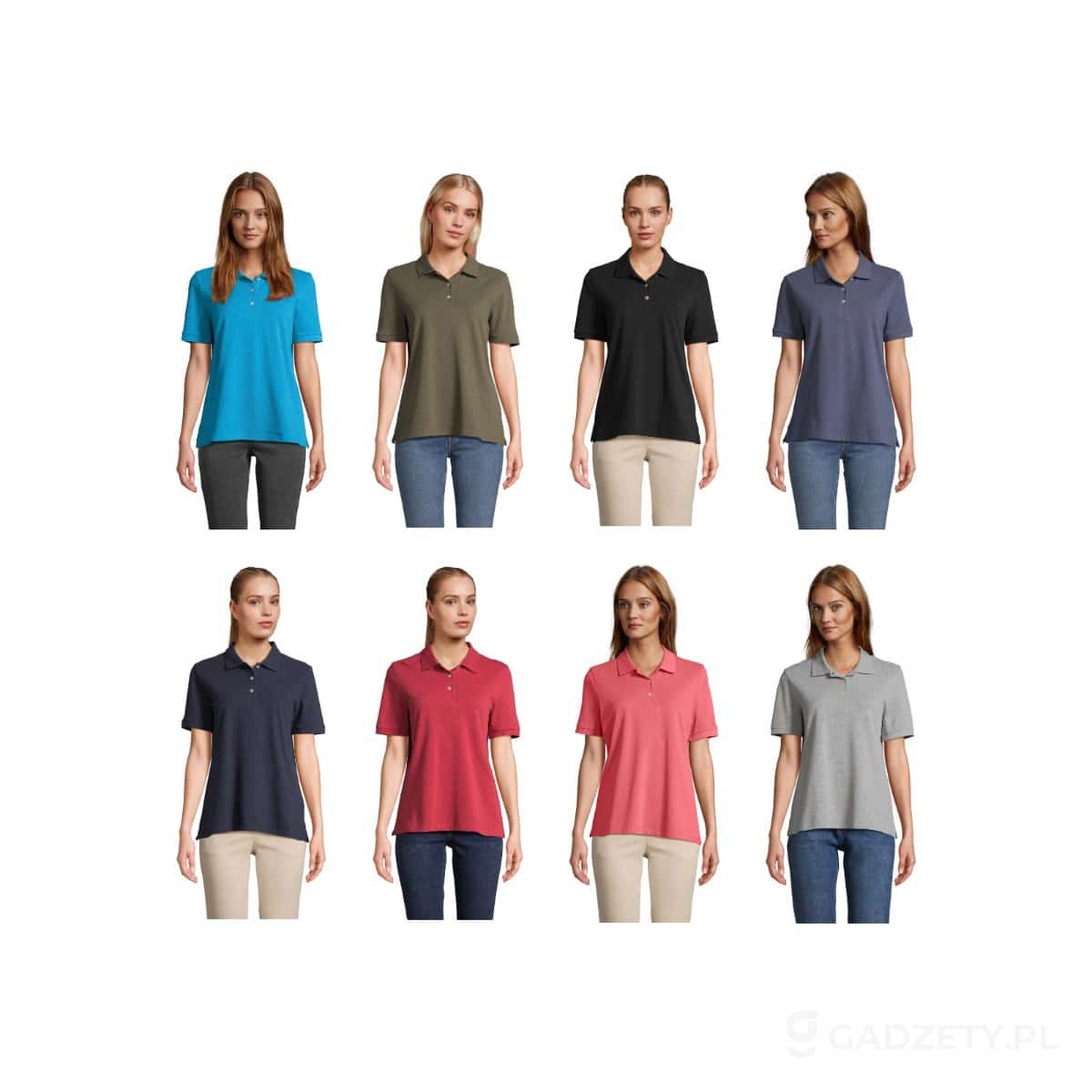 S04440-kolorow-watermark PACIFIC WOMEN POLO PACIFIC WOMEN – dostępne kolory