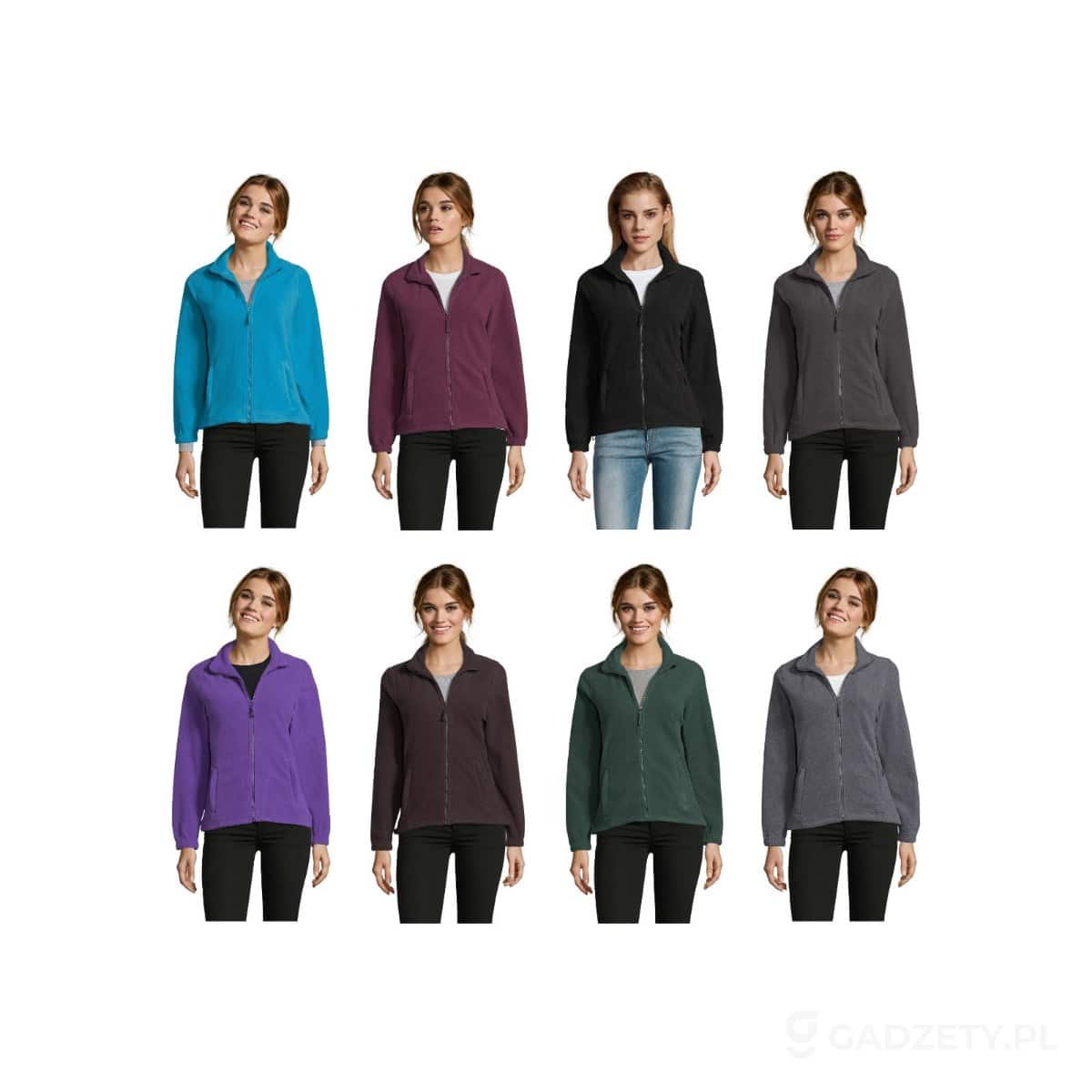 S54500-kolorow-watermark NORTH Damski polar 300g NORTH WOMEN – dostępne kolory