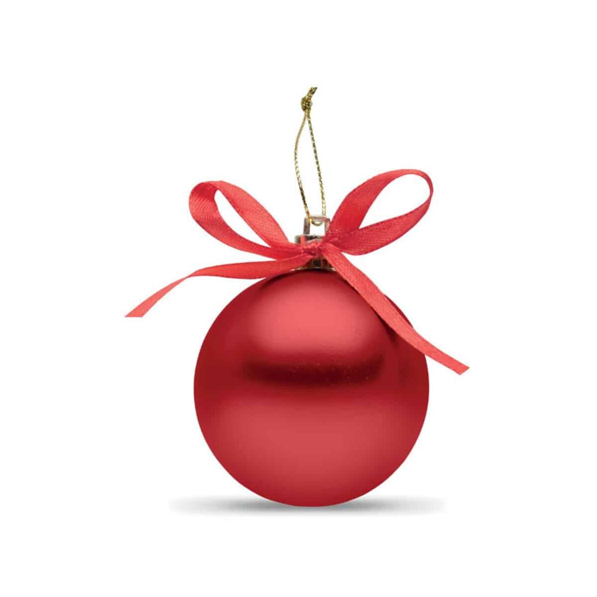 Gadżety świąteczne z logo – bombki świąteczne z pudełkiem belles cx1603-05-side Bombki świąteczne z pudełkiem BELLES cx1603-05-side
