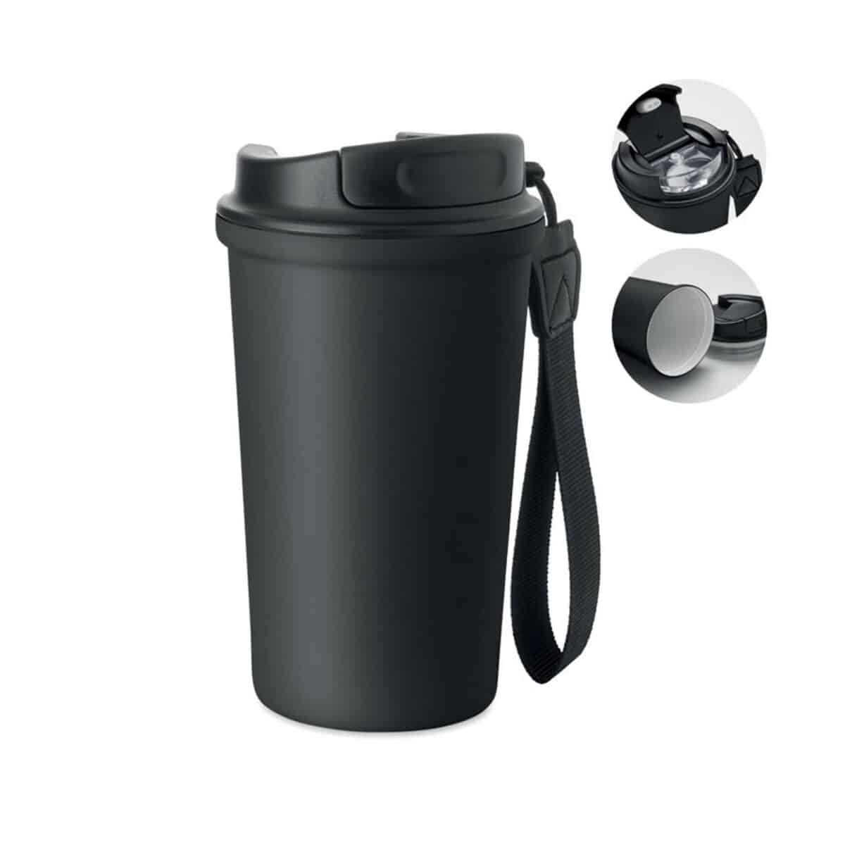 Kubki termiczne z logo – kubek 400 ml stal recykling nakano mo3156-03 Kubek 400 ml stal recykling NAKANO mo3156-03
