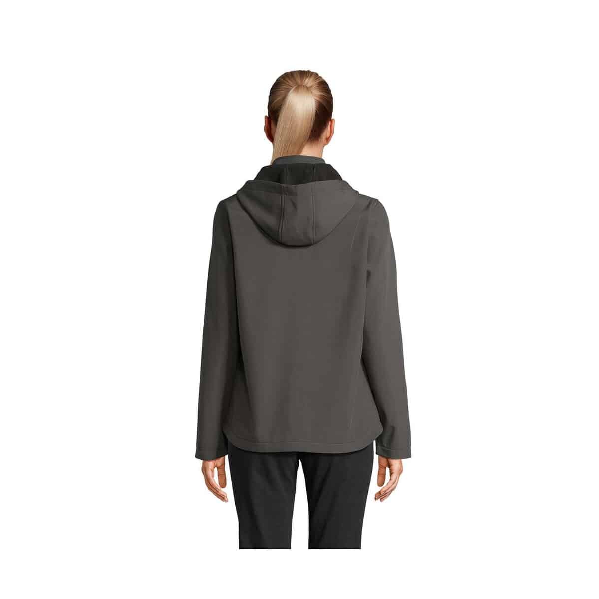 Kurtki z logo – race women kurtka z kapturem race hooded women s04448-cr-back RACE WOMEN Kurtka z kapturem RACE HOODED WOMEN s04448-cr-back