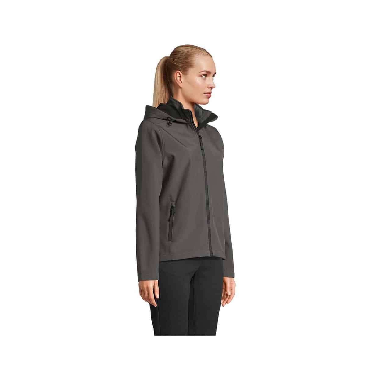 Kurtki z logo – race women kurtka z kapturem race hooded women s04448-cr-side RACE WOMEN Kurtka z kapturem RACE HOODED WOMEN s04448-cr-side