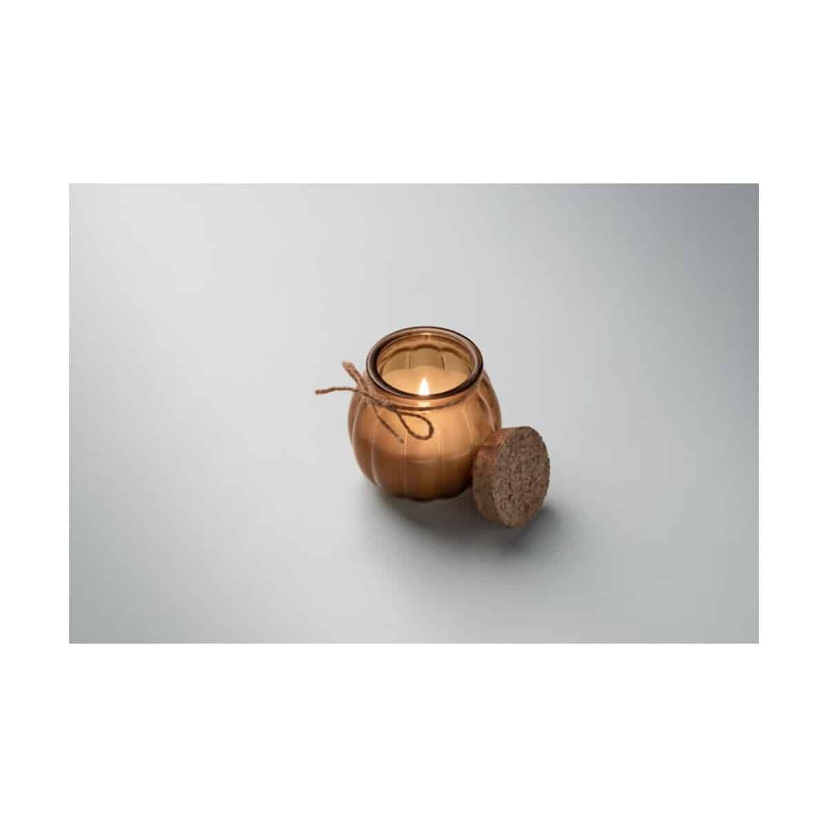 Świece z logo – waniliowa świeca z wosku roślin pumkin mo3193-01-top Waniliowa świeca z wosku roślin PUMKIN mo3193-01-top