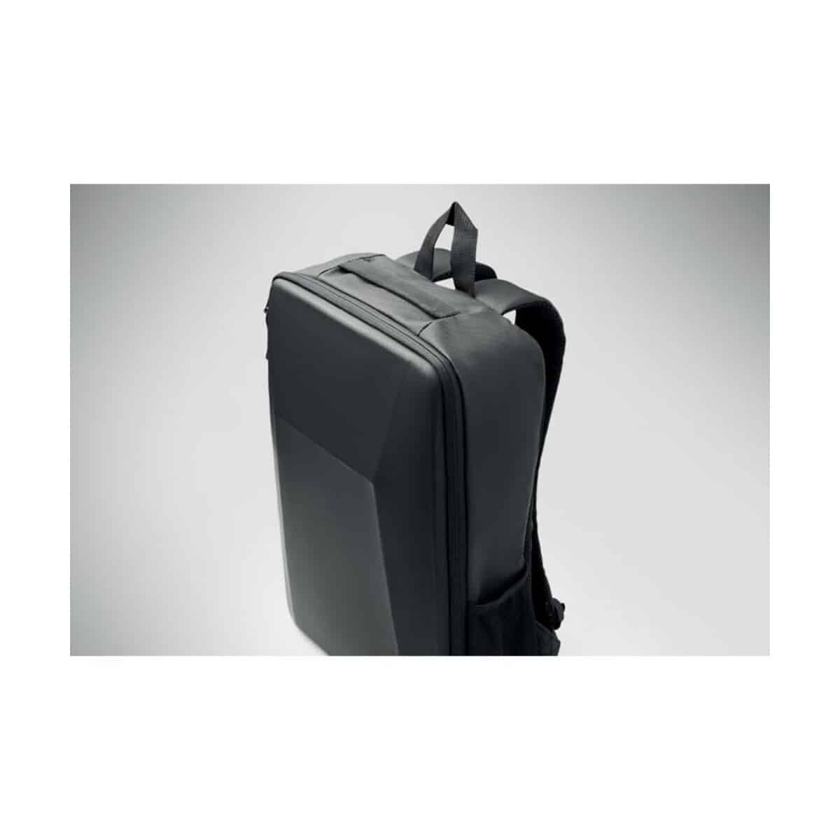 Torby na laptopa z logo – 15-calowy plecak rpet z twardą novix mo3186-03-detail 15-calowy plecak RPET z twardą NOVIX mo3186-03-detail