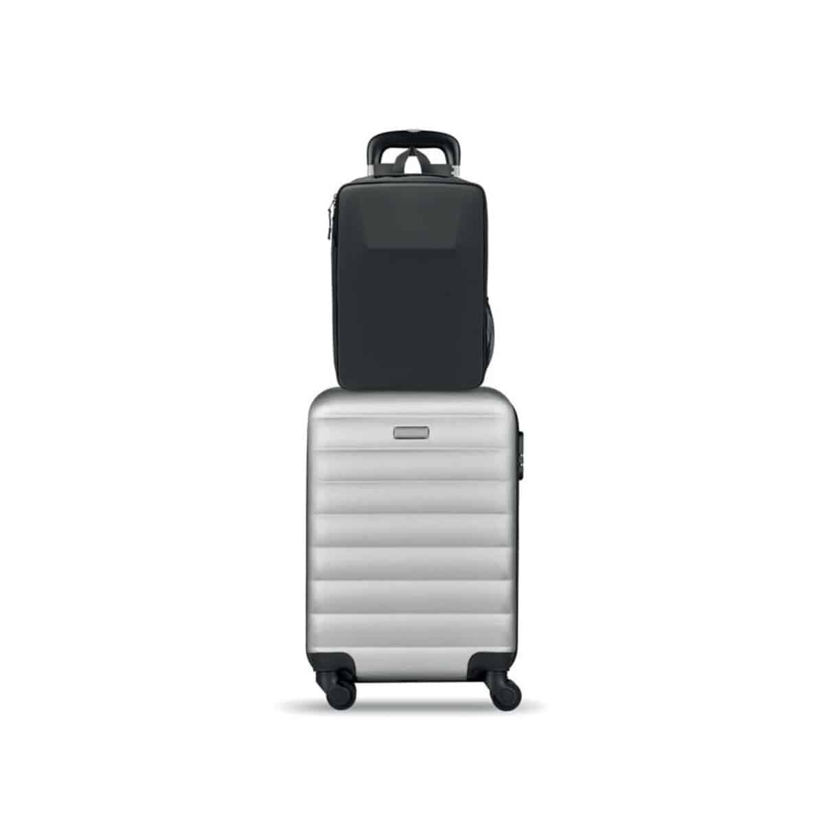 Torby na laptopa z logo – 15-calowy plecak rpet z twardą novix mo3186-03-open 15-calowy plecak RPET z twardą NOVIX mo3186-03-open