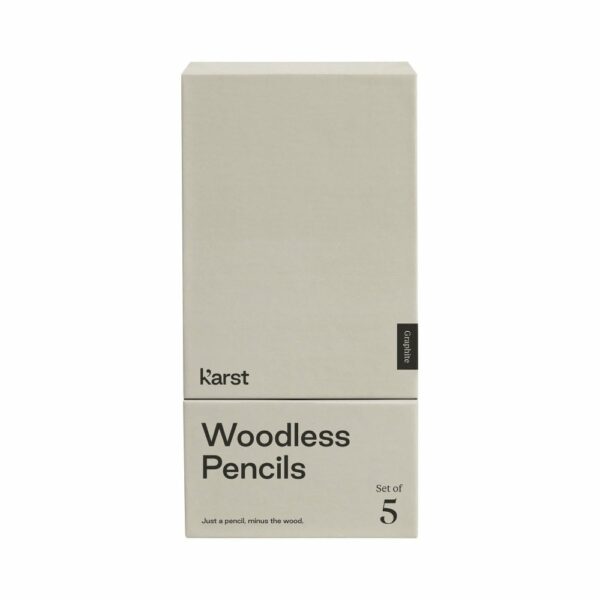 Bezdrzewne ołówki 2B K'arst ® w 5-paku