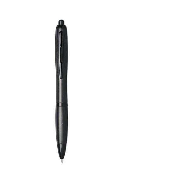 Długopis Nash ze słomy pszenicznej i czarną skuwką