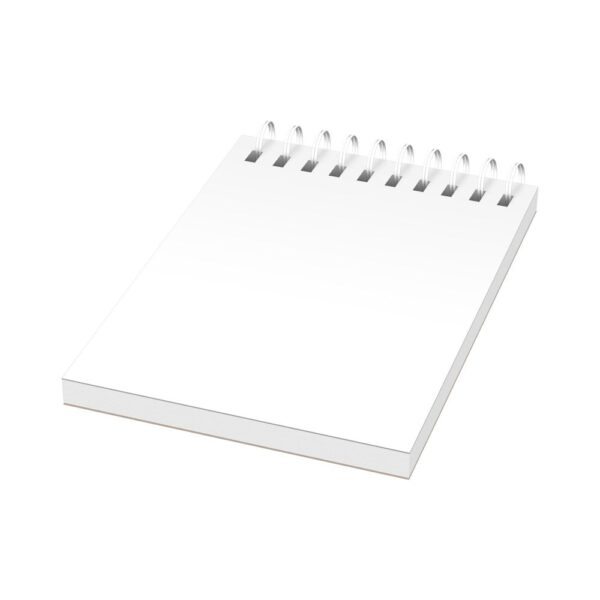 Notatnik Desk-Mate® w formacie A7 z okładką wykonaną z syntetycznego materiału.