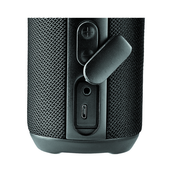 Wodoodporny pokryty tkaniną głośnik Rugged z Bluetooth®