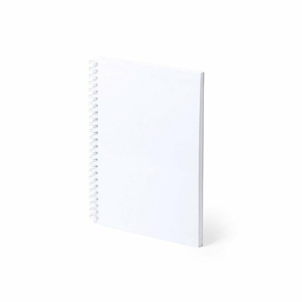 Antybakteryjny notatnik A5 - biały