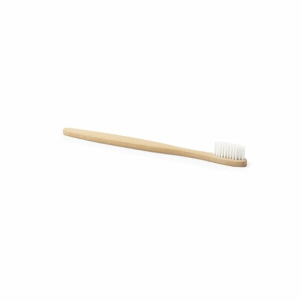 Bambusowa szczoteczka do zębów - brązowy