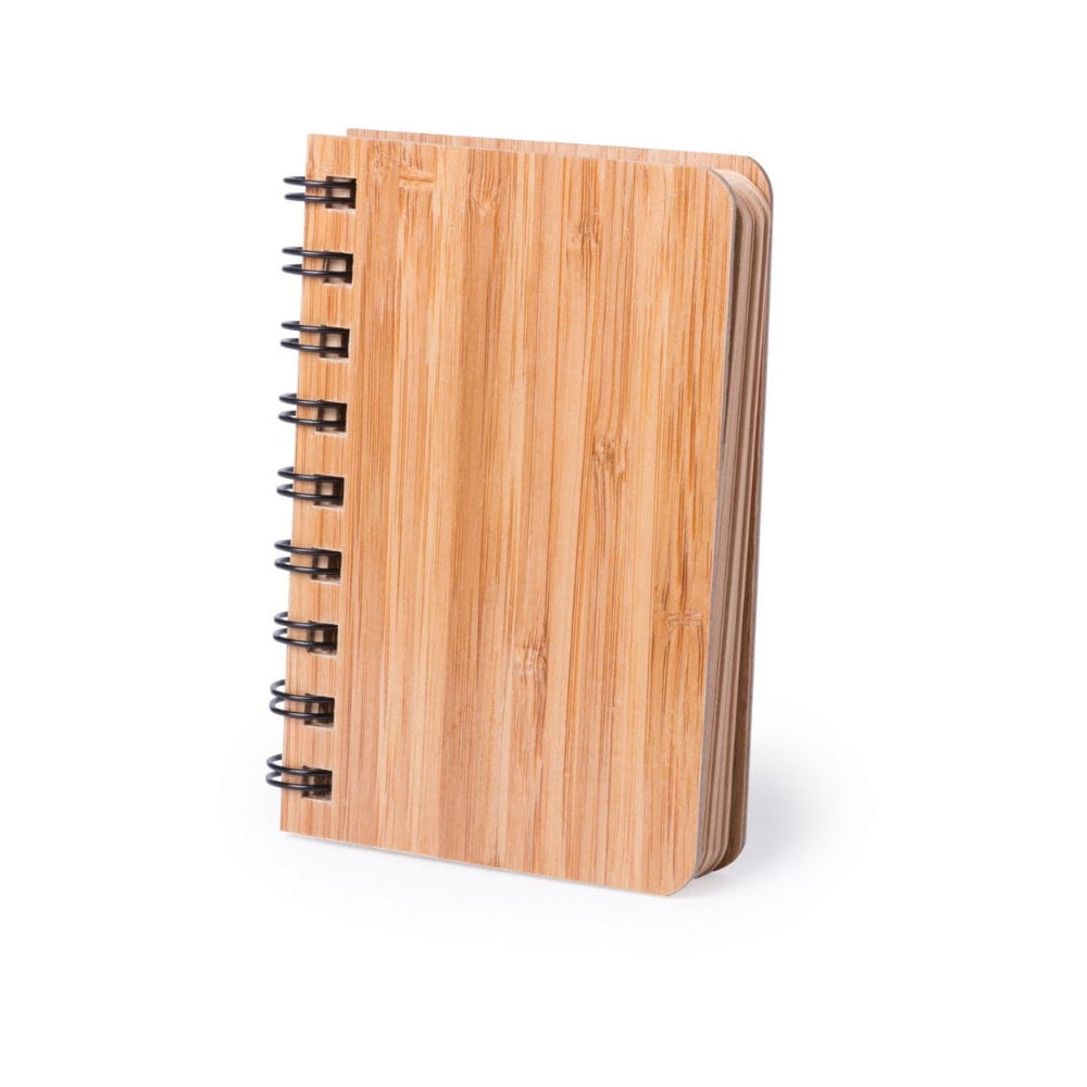 Bambusowy notatnik ok. A6 - brązowy