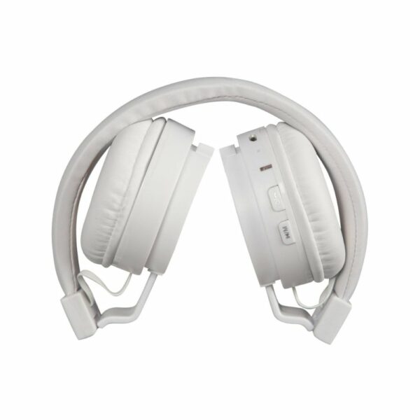Bezprzewodowe słuchawki nauszne - biały