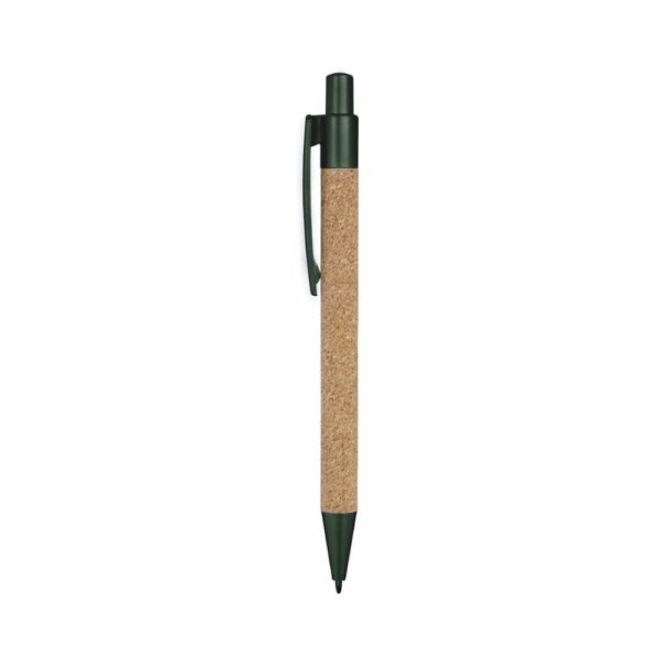 Długopis korkowy - zielony