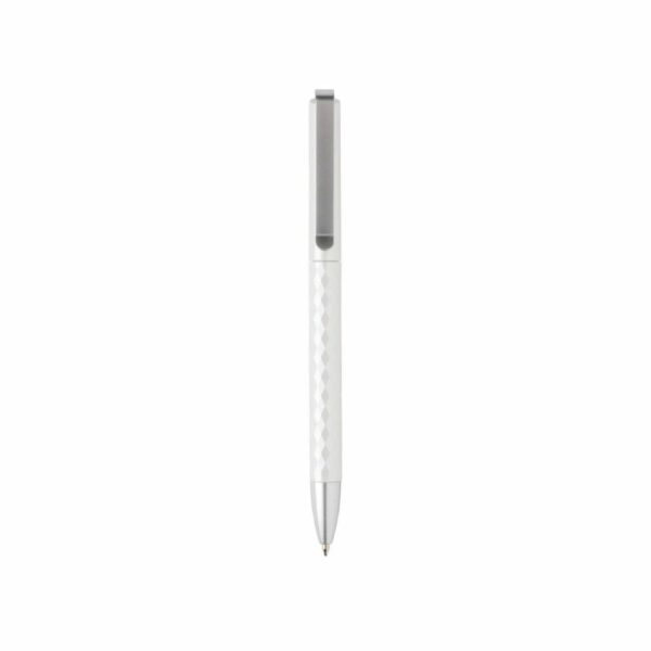 Długopis X3.1 z metalowym klipem - biały