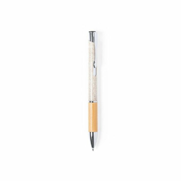 Długopis z bambusa i słomy pszenicznej - neutralny