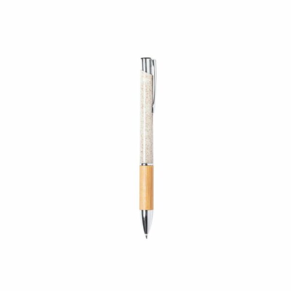 Długopis z bambusa i słomy pszenicznej - neutralny