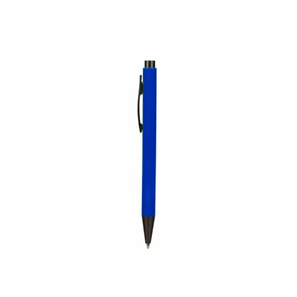 Długopis z wysokiej jakości plastiku i metalu - granatowy