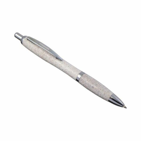 Długopis ze słomy pszenicznej - jasnobrązowy