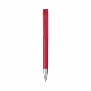 Geometryczny długopis - czerwony