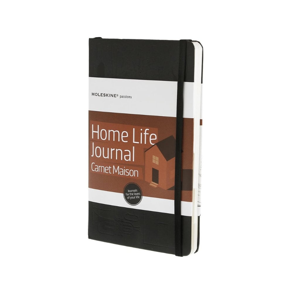 Home Life Journal - specjlany notatnik Moleskine Passion Journal - czarny