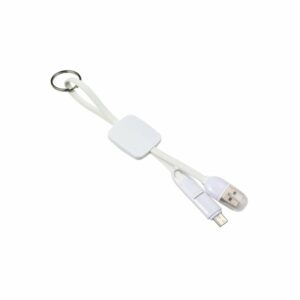 Kabel do ładowania USB typu C - biały