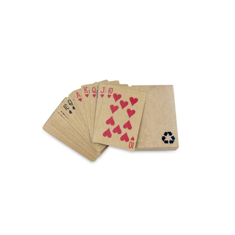 Karty do gry z papieru z recyklingu - neutralny