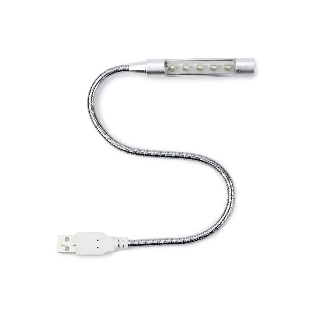 Lampka USB - srebrny