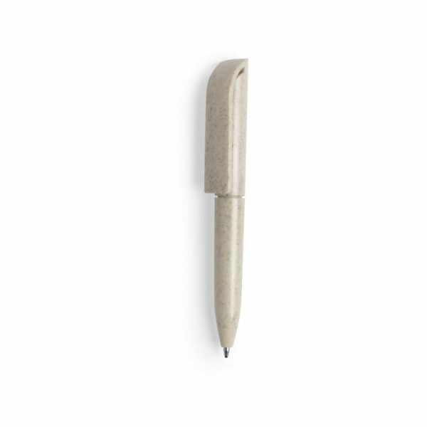 Mini długopis z włókien słomy pszenicznej - neutralny