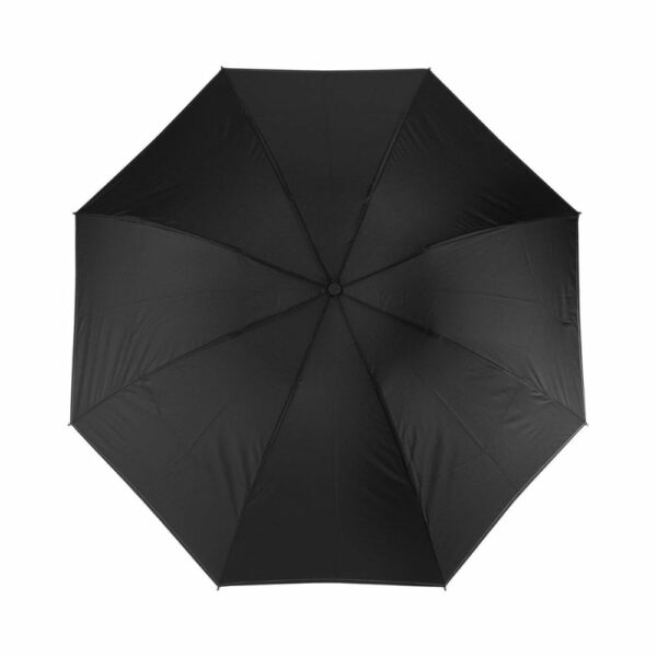 składany parasol automatyczny - czarny