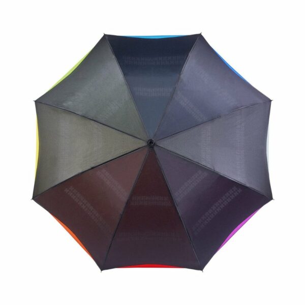 Odwracalny parasol automatyczny - wielokolorowy