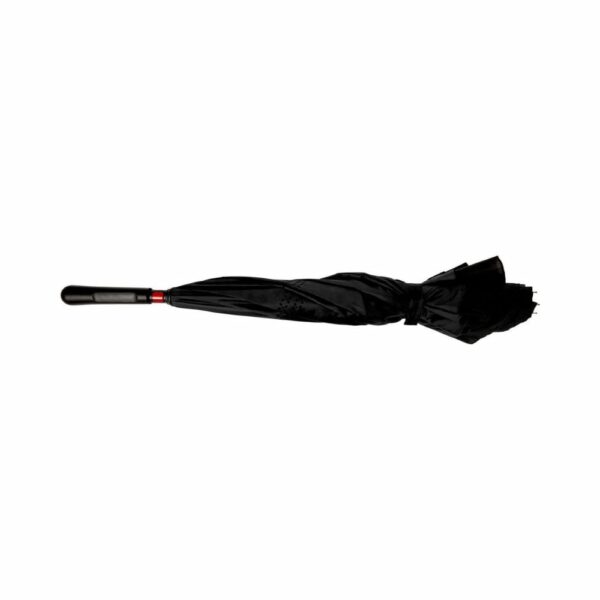 Odwracalny parasol manualny - czarny