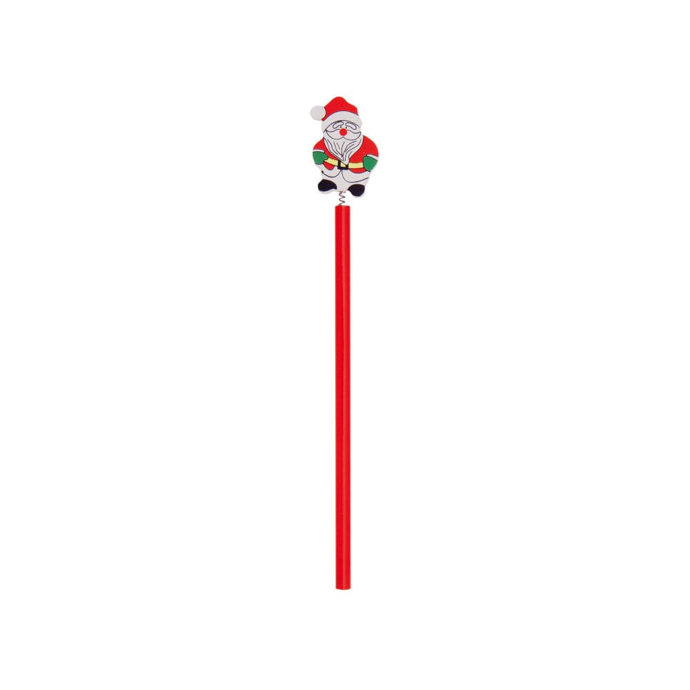 Ołówek świąteczny - czerwony