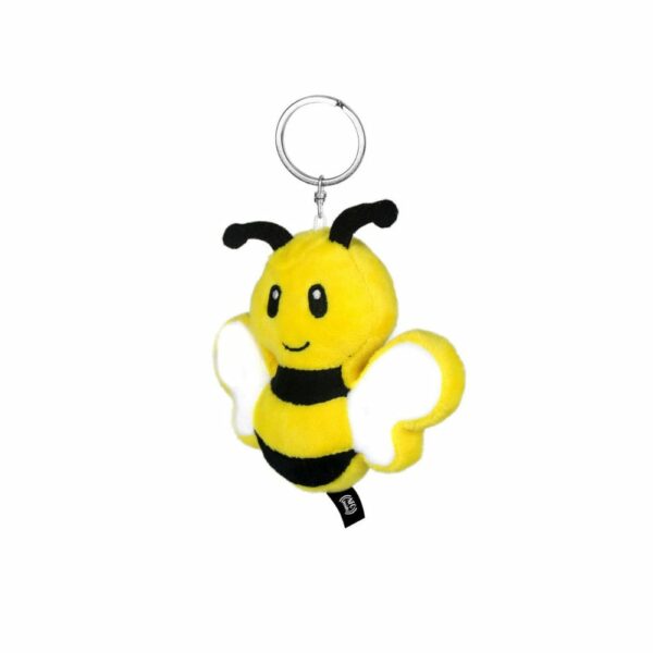 Pluszowa pszczoła RPET z chipem NFC