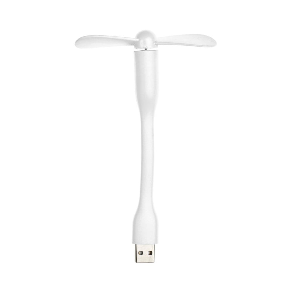 Wiatrak USB do komputera - biały