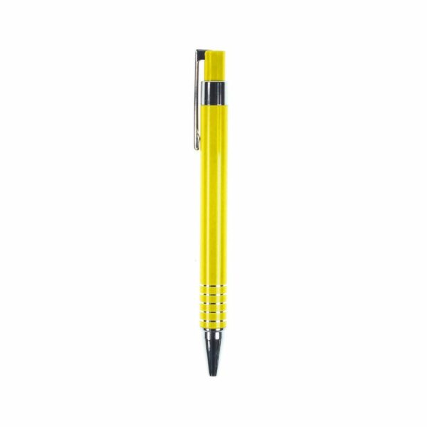 długopis i ołówek mechaniczny - żółty