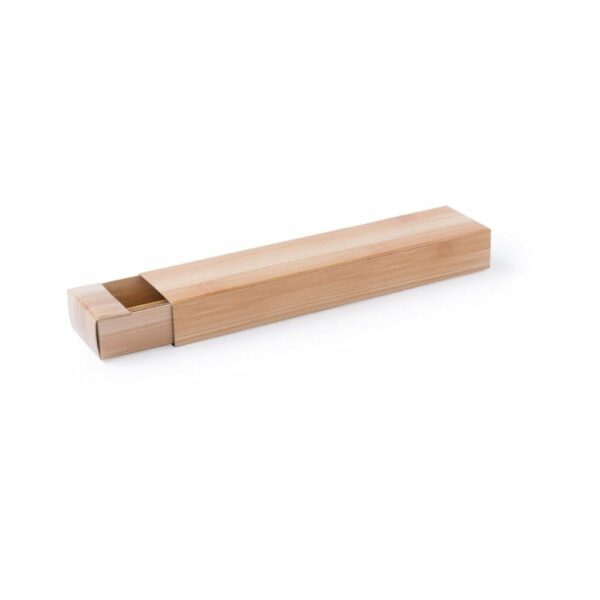 bambusowy długopis i ołówek mechaniczny - drewno